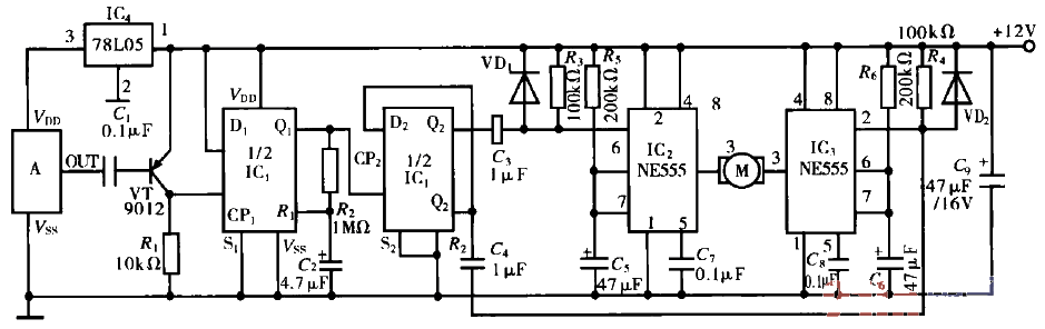 21. Infrared<strong>Electric Curtain</strong><strong>Control Circuit</strong>.gif