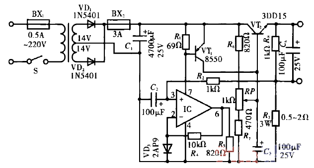 29.<strong>Micro</strong>Electric drill<strong>Motor</strong>Automatic<strong>Speed ​​regulating circuit</strong>.gif