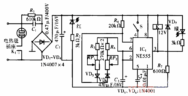 11.<strong>Electric blanket</strong>Cycle<strong>Timer circuit</strong>.gif