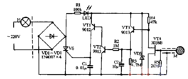 Non-touch delay switch