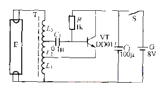 286.<strong>Battery-powered</strong><strong>Fluorescent lamp</strong><strong>Circuit</strong> (2).gif