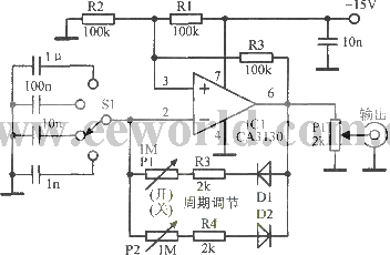 频率可调多谐振荡器