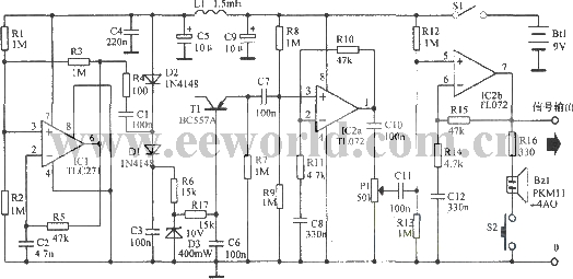 High frequency noise signal oscillator