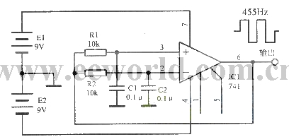 455Hz oscillation circuit