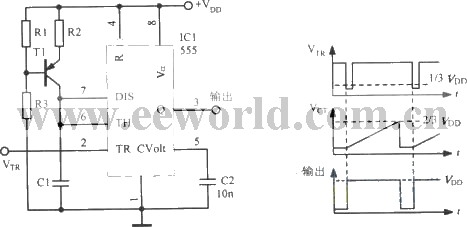 外触发方波一锯齿波振荡器