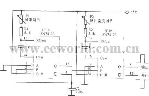 高达l2.58MHz的可变脉宽脉冲振荡器