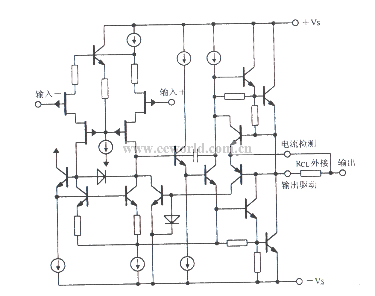 功率运算放大电路OPA541