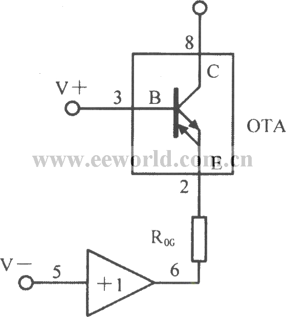 Broadband transconductance amplifier circuit