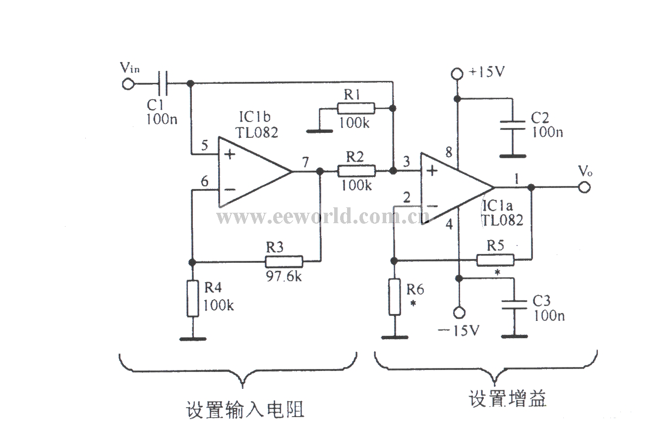 Ultra-low frequency AC amplifier circuit