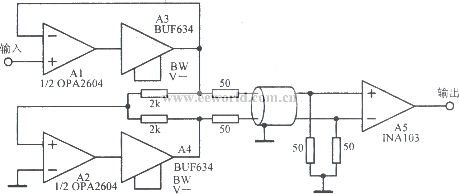 Differential Feeder Driver Circuit