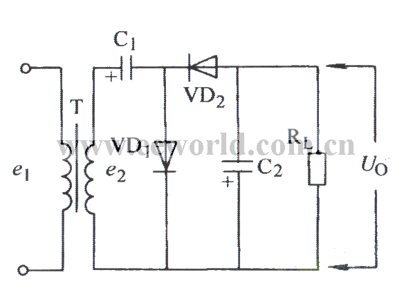 Double voltage rectifier circuit (2)