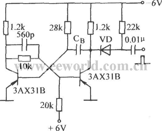 Low speed monostable circuit