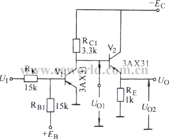 High current NOT gate driving grounded load