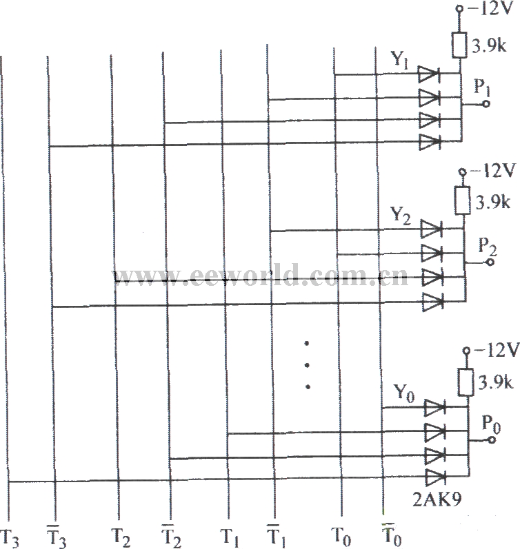 Diode AND gate decoding circuit (1)