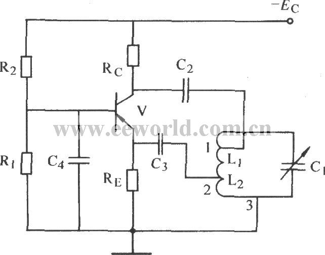 改进型共基极电感反馈振荡电路