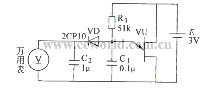 单结晶体管分压比测量电路