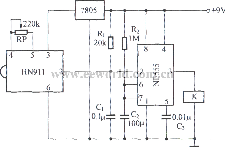 HN911 application circuit