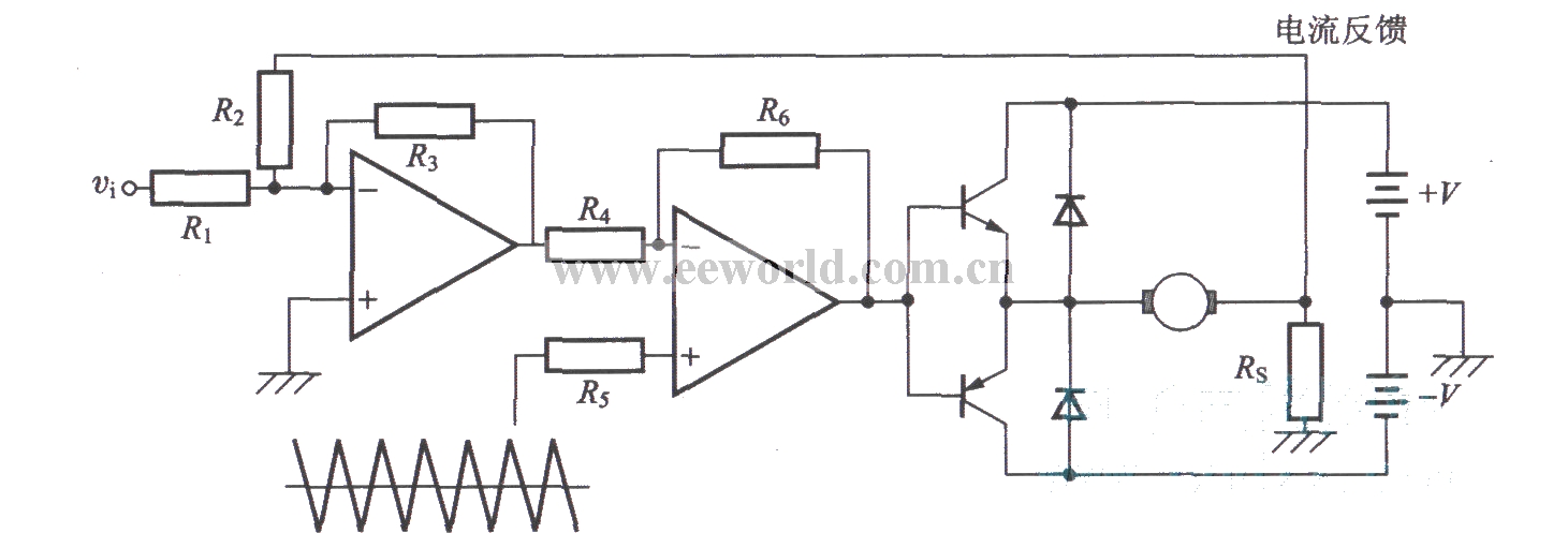 PWM mode current control mode circuit