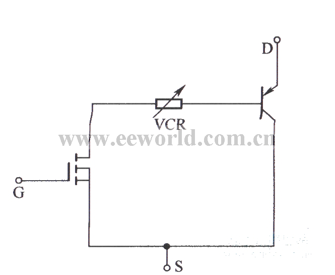 IGBT的VCR(压控电阻)等效电路模型