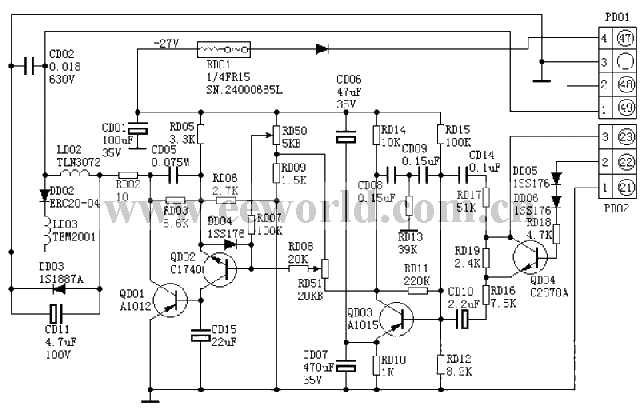 Toshiba 2500XH pillow calibration circuit