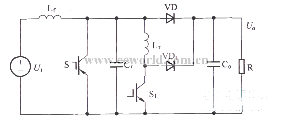 普通Boost ZVT-PWM变换器