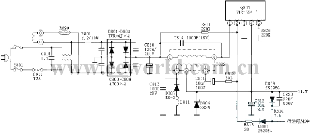 STR5412 power supply