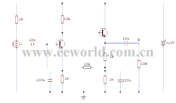 ECM 麦克前置放大器