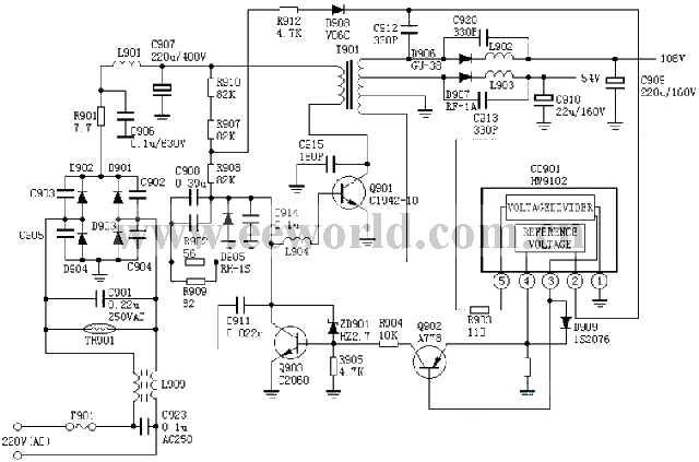 Hitachi NP8C power supply