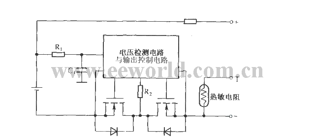 Protection circuit within lithium-ion battery pack