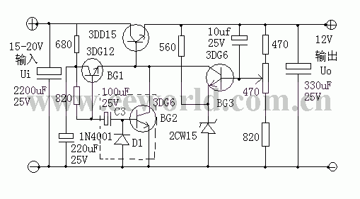 Soft start regulated power supply