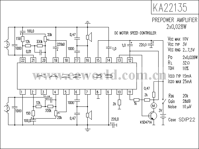 KA22135功放电路