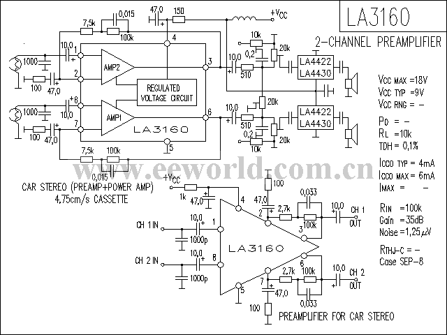 LA3160功放电路