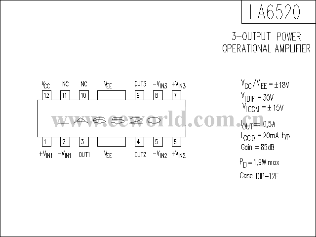 LA6520功放电路