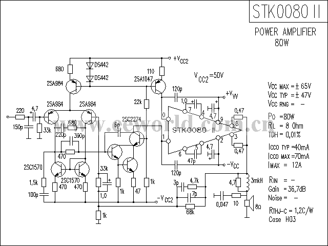 STK0080-2功放电路