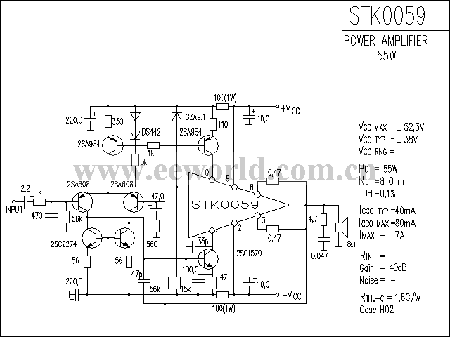 STK0059功放电路