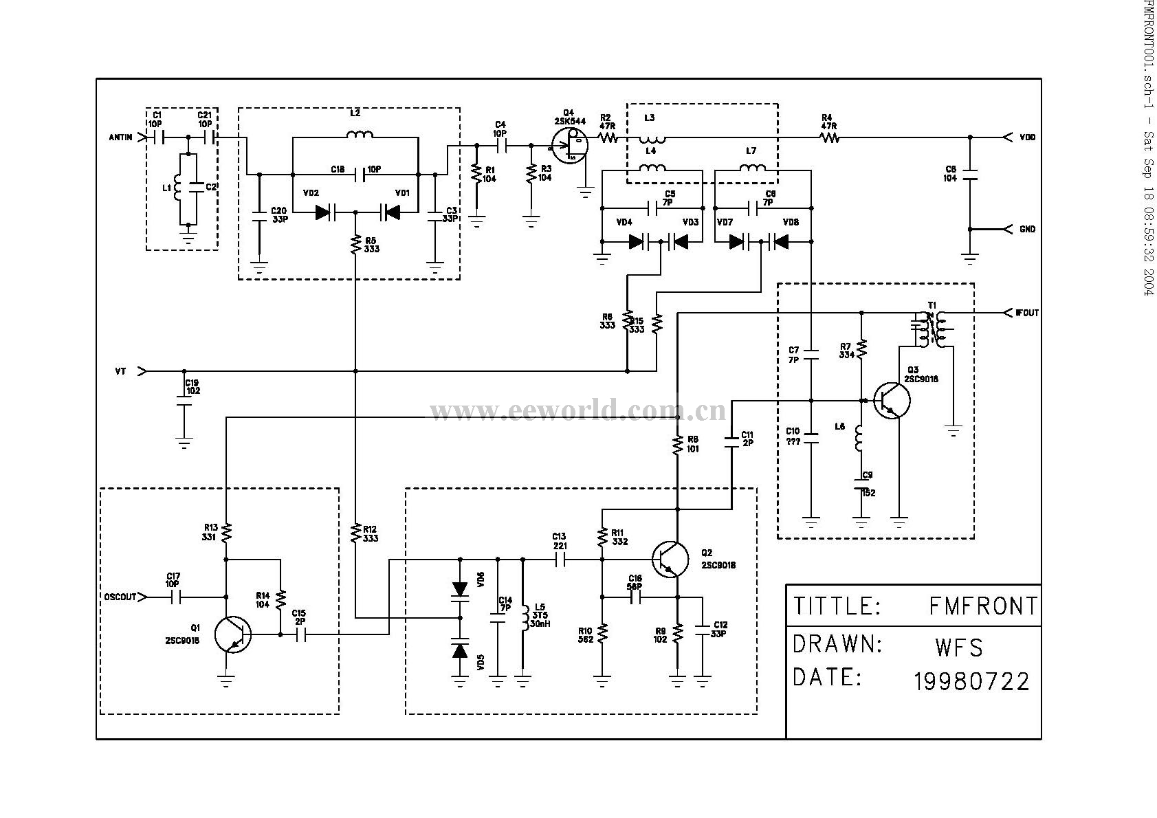 Classic tuner circuit