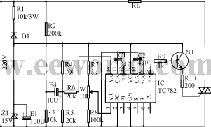 小功率双向可控硅触发电路（触发器TC782A）