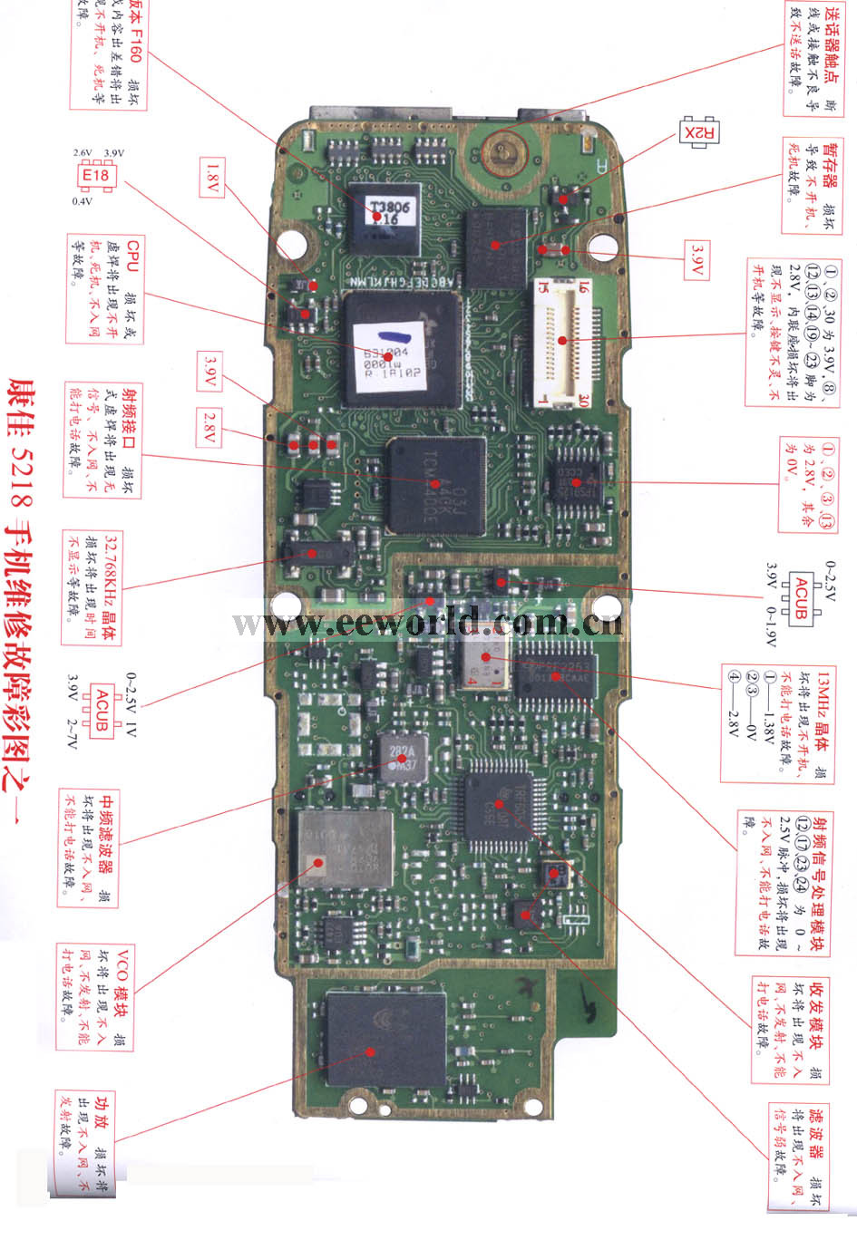 康佳5218手机维修 图一