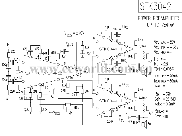 STK3042功放电路