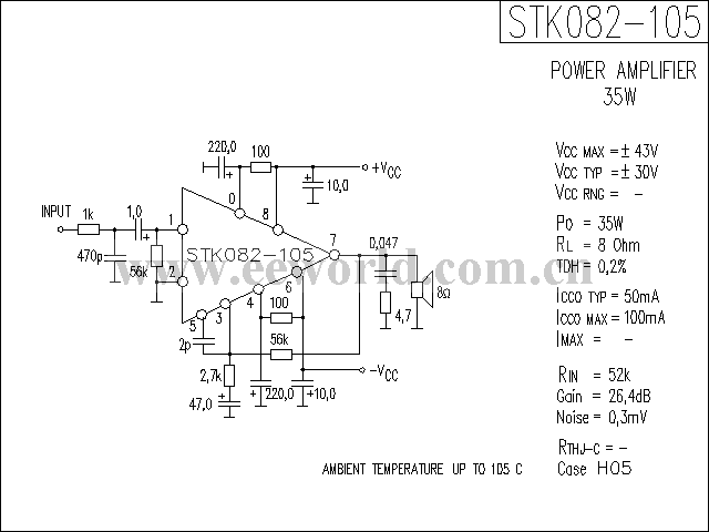 STK082-105功放电路