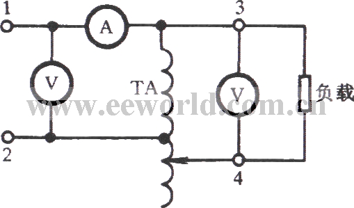 Voltage regulator voltage and load test circuit