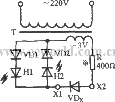 Clever judgment on semiconductor diode circuits