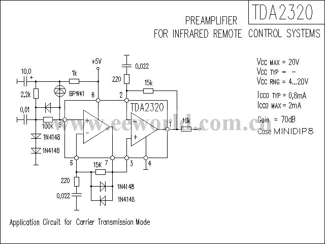 TDA2320功放电路