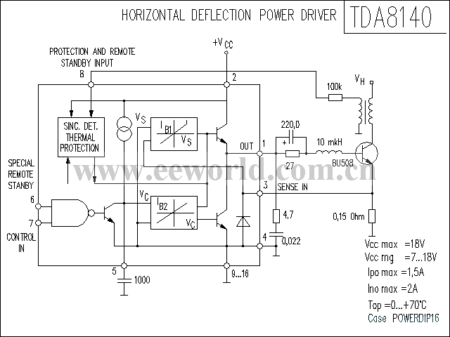 TDA8140功放电路