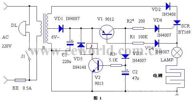 电子灭鼠器电路图图片