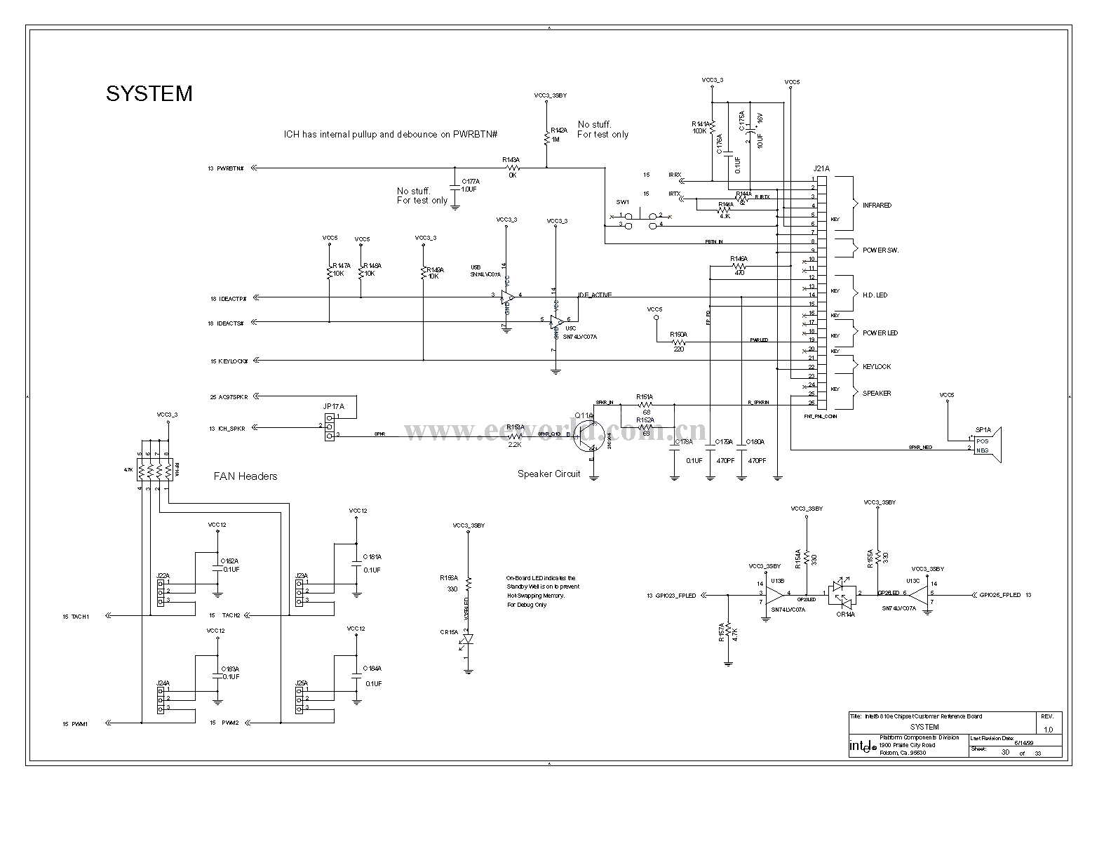 810E computer motherboard circuit diagram_30