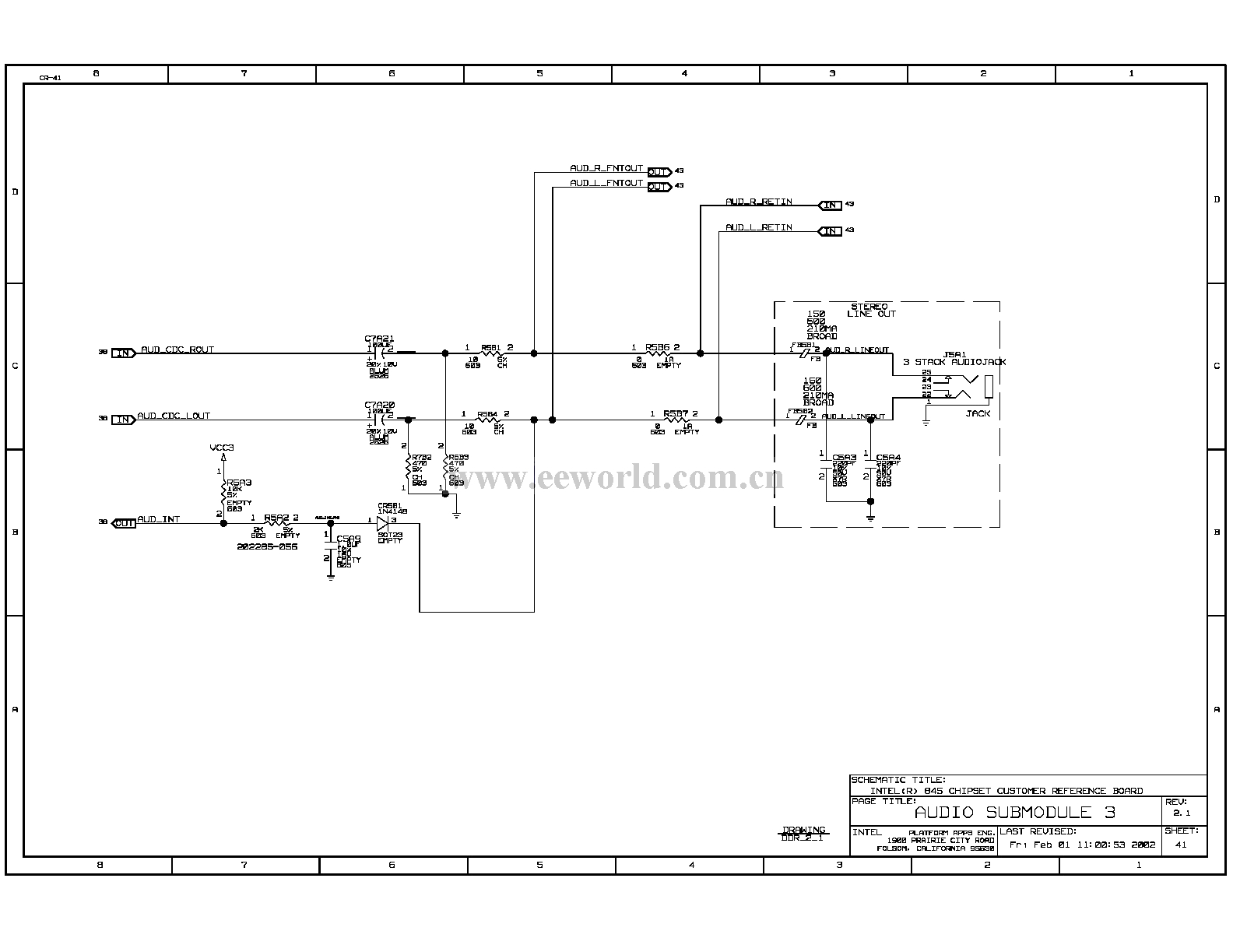 845ddr computer motherboard circuit diagram_41