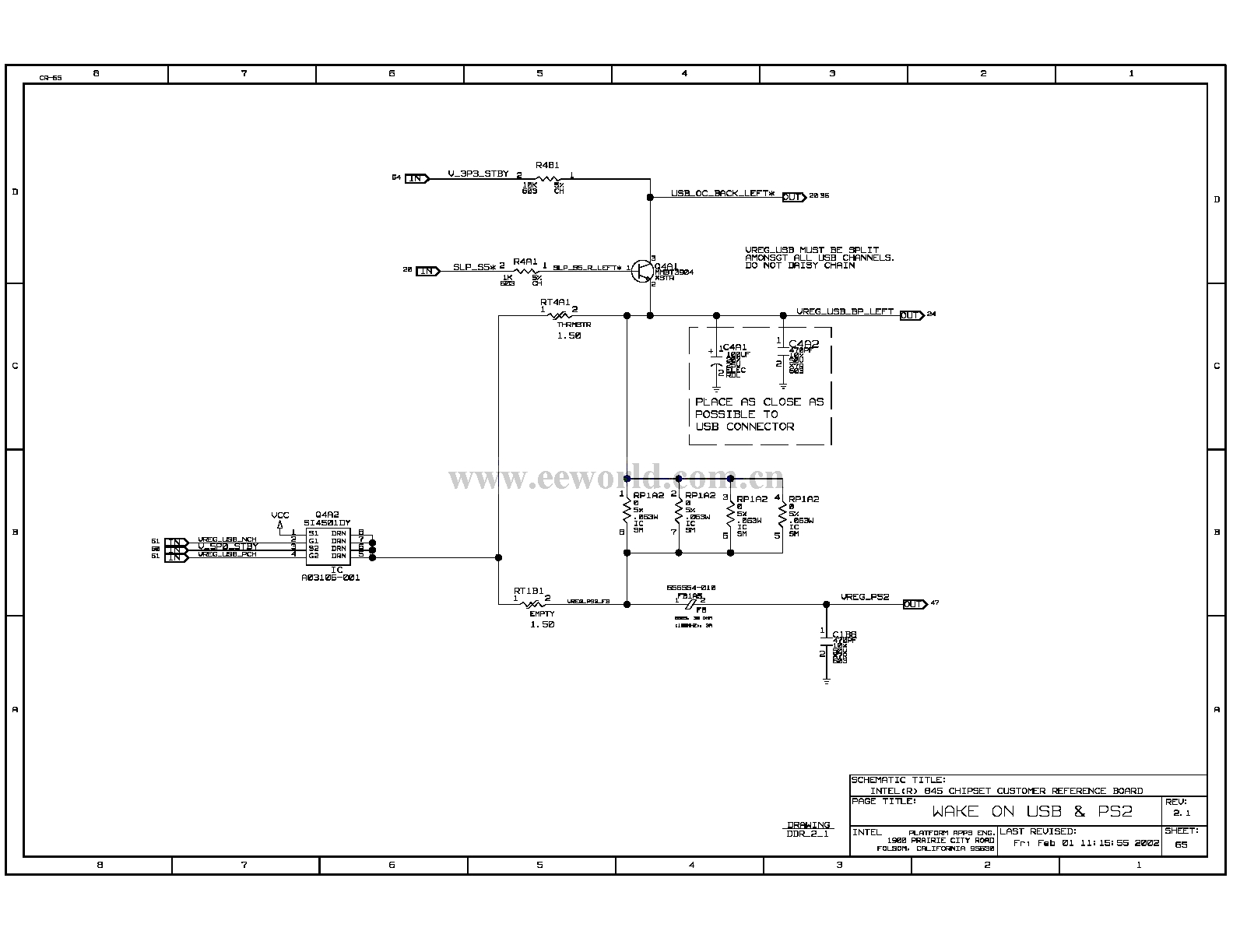 845ddr computer motherboard circuit diagram_65