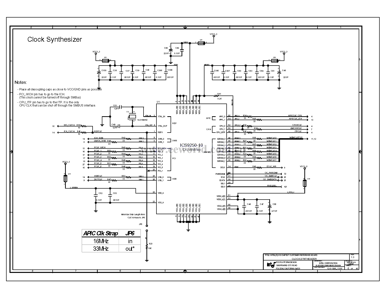 Computer motherboard circuit diagram 810 1_06