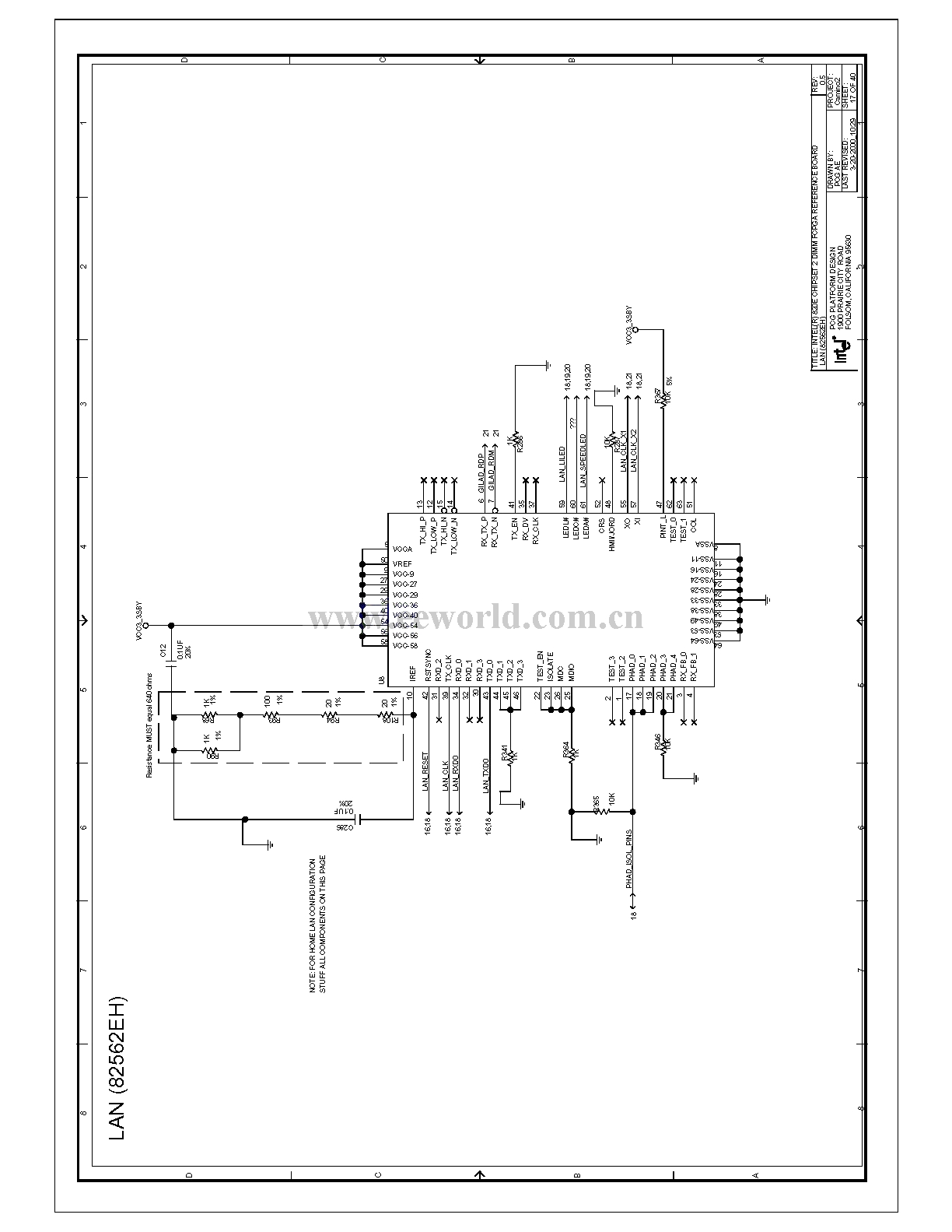 Computer motherboard circuit diagram 820 2_17